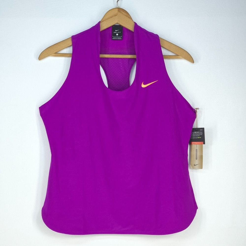 NIKE Maria Sharapova Tennis Tank Top Women's Large Preppy Activewear Athleisure‎